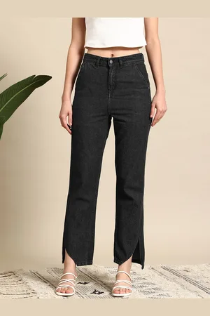 Mast & Harbour Women High-Rise Straight Fit Jeans