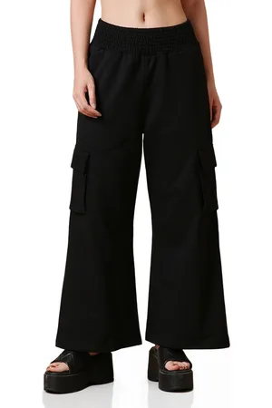 Bewakoof 1.0 Women Flared Cargo Track Pants