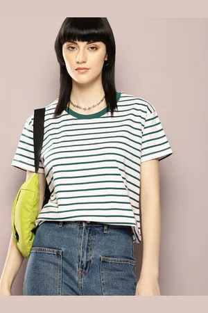 Dillinger Women Yarn Dyed Boxy T Shirt