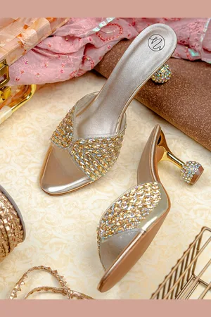 Nidhi Rathi Women Embellished Party Slim Sandals