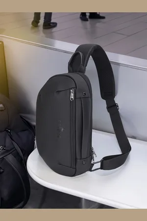 THE CLOWNFISH Anti-Theft Crossbody Backpack With USB charging port
