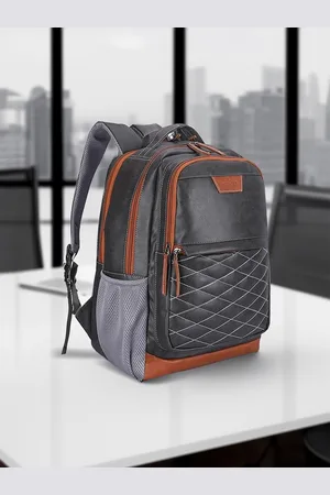 THE CLOWNFISH ExploreX Unisex Water Resistant Leather Backpack