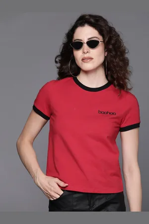 Boohoo Brand Logo T-shirt