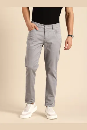 Being Human Men Cropped Fit Chinos Trousers