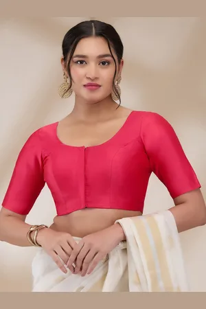 SALWAR STUDIO Women Padded Saree Blouse