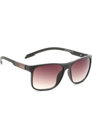 Idee Men Rectangle Sunglasses with UV Protected Lens IRS1227C2SG