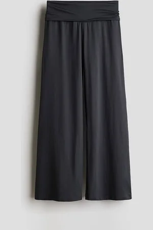 H&M Girls Wide Leg Jersey Trousers