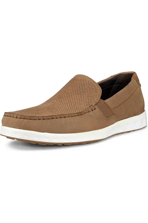 Ecco Men Nubuck Slip-On Loafers