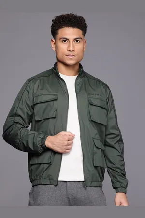 HRX Longline Cargo-Style Tailored Jacket