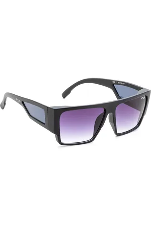 Idee Men Square Sunglasses with UV Protected Lens IRS1232C1SG