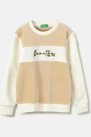 Benetton Boys Striped Sweatshirt