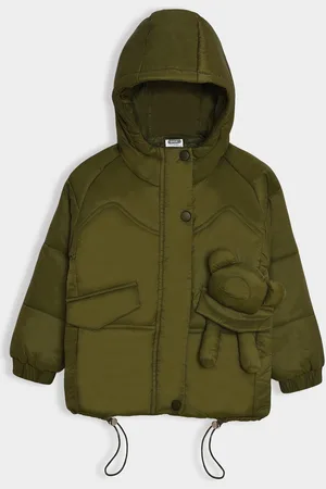 MiArcus Unisex Kids Longline Puffer Jacket