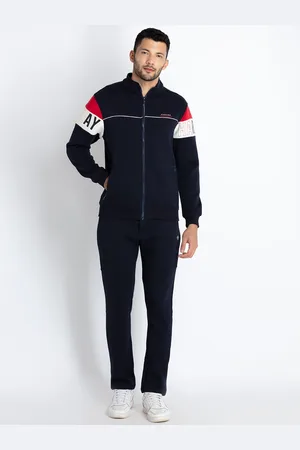 Status Quo Colorblocked Zipper Tracksuits