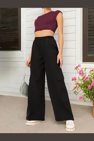 DressBerry Women Street Chic Cargo Style Joggers