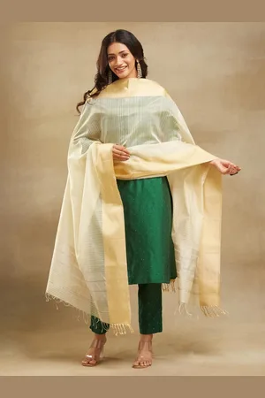 Fabindia Natural Maheshwari Dupatta