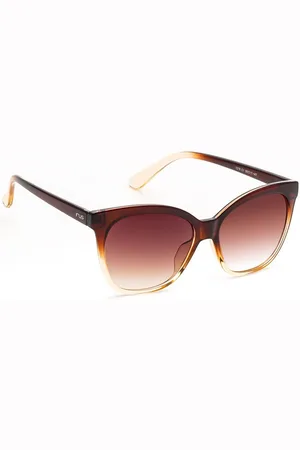 Idee Women Cateye Sunglasses with UV Protected Lens IRS1218C1SG