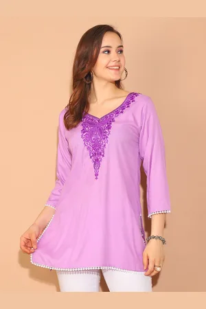 Rajnandini Sweetheart Neck Embroidered Tunic