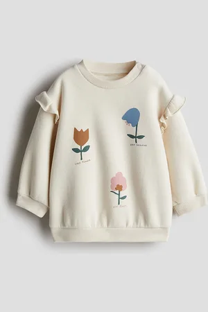 H&M Girls Printed Sweatshirt
