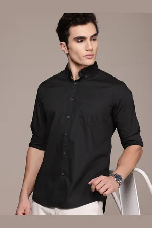 French Connection Men Smart Slim Fit Pure Cotton Casual Shirt