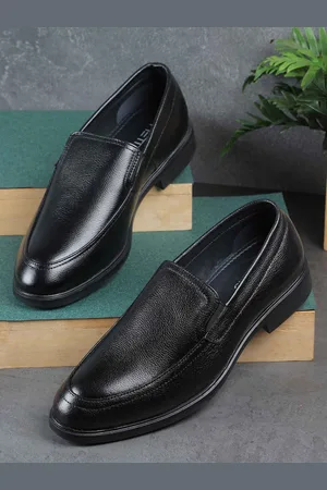 Metro Men Leather Formal Slip-On Shoes