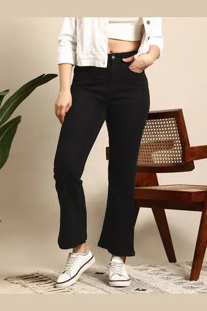 Mast & Harbour Women Bootcut Stretchable Jeans