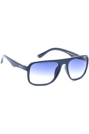 Idee Men Rectangle Sunglasses with UV Protected Lens IRS1224C3SG