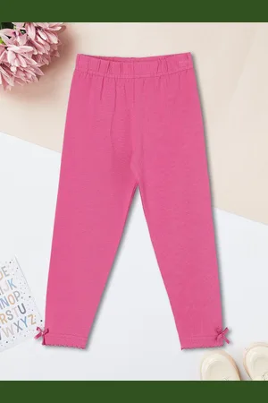 Max Collection Girls Cotton Ankle-Length Casual Leggings