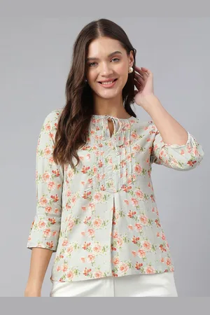 Latin Quarters Women Floral Printed Tunic