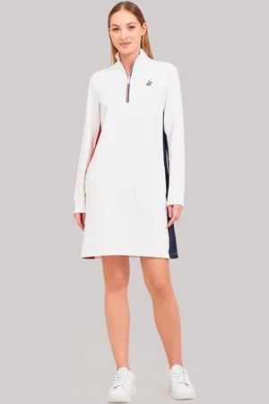 Beverly Hills Polo Club White T-shirt Dress