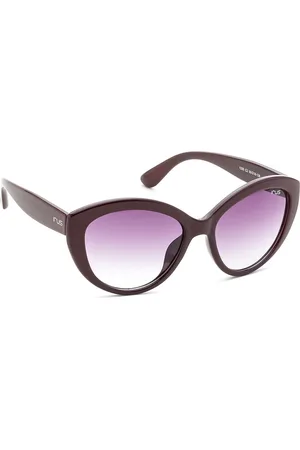 Idee Women Cateye Sunglasses with UV Protected Lens IRS1205C2SG