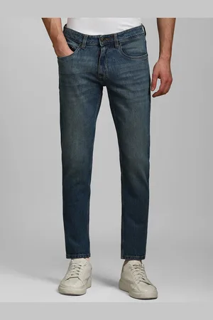 Louis Philippe Men Cotton Light Fade Regular Fit Jeans