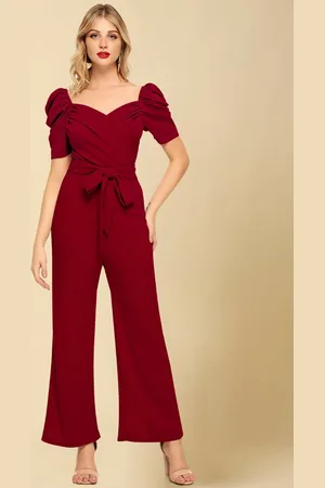 LONDON BELLY Women Solid Basic Jumpsuit