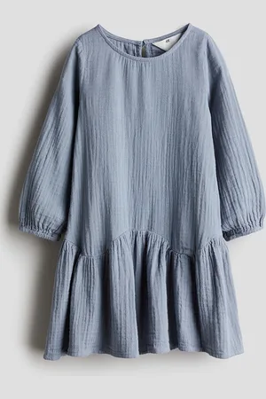 H&M Girls Woven Cotton Dress