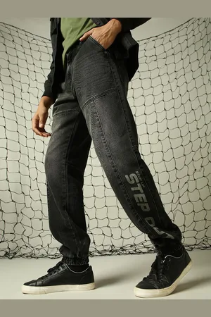 Hubberholme Men Straight Leg Straight Fit Highly Distressed Heavy Fade Jeans