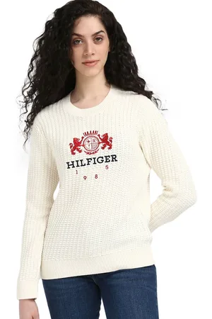Tommy Hilfiger Women Typography Printed Cardigan