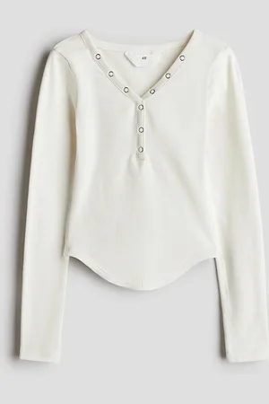 H&M Girls V-Neck Top