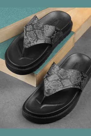 Metro Men Leather Slip-On Comfort Sandals