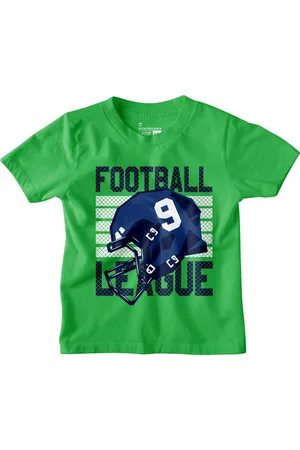 BonOrganik Boys Graphic Printed Round Neck Cotton T-shirt