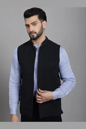 Even Mandarin Collar Nehru Jackets