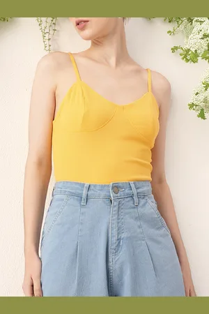 DressBerry Knitted Nirvana Ribbed Corset Top