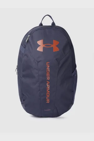 Under Armour Unisex Brand Logo Printed Water Repellent Hustle Lite Backpack