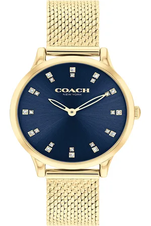Coach Women Chelsea Embellished Dial Analogue Watch 14504218