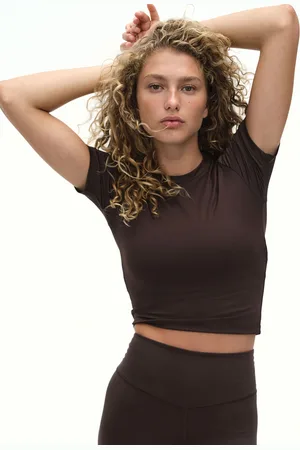 H&M Cropped Sports Top In Drymove