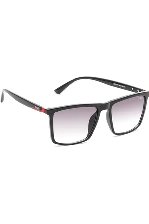 Idee Men Rectangle Sunglasses with UV Protected Lens IRS1220C1SG