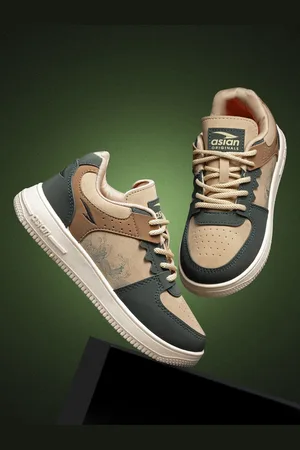 ASIAN Men Colourblocked Round Toe Sneakers