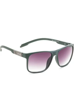 Idee Men Rectangle Sunglasses with UV Protected Lens IRS1227C4SG