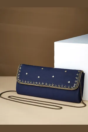 Fabindia Embroidered Embellished Purse Clutch