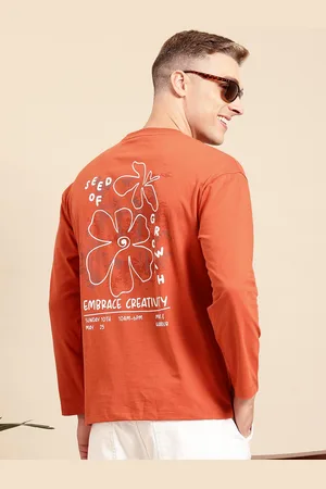 Mast & Harbour Long Sleeve Printed T-shirt
