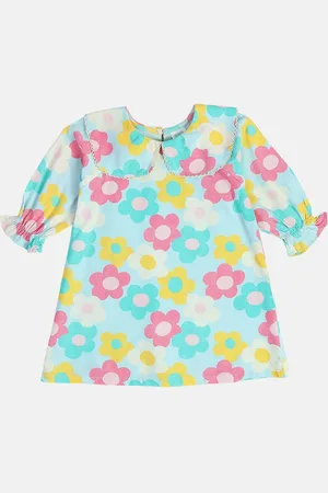 MINI KLUB Girls Floral A-Line Dress