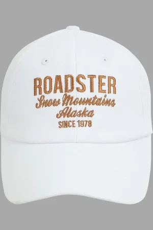 Roadster The Lifestyle Co Adults Embroidered Cotton Cap